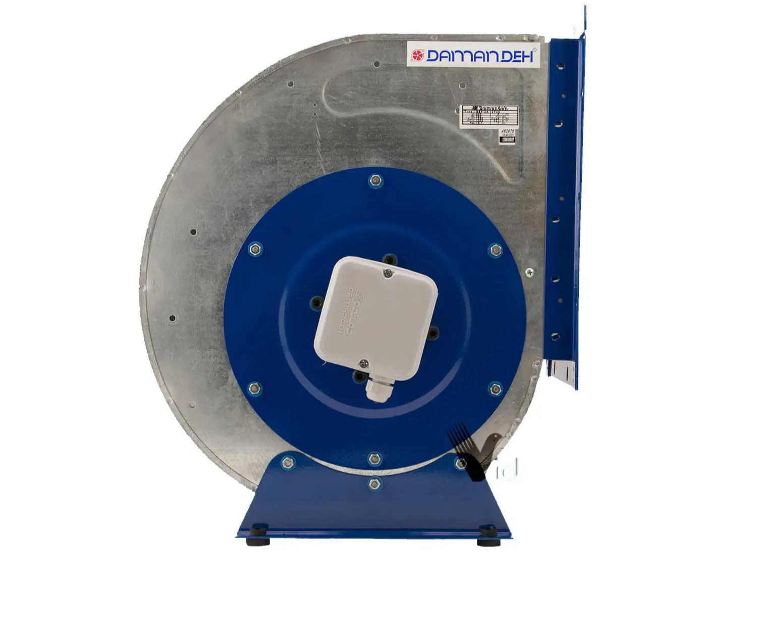 فن سانتریفوژ صنعتی یکطرفه بکوارد سری BEB-40-12 دمنده